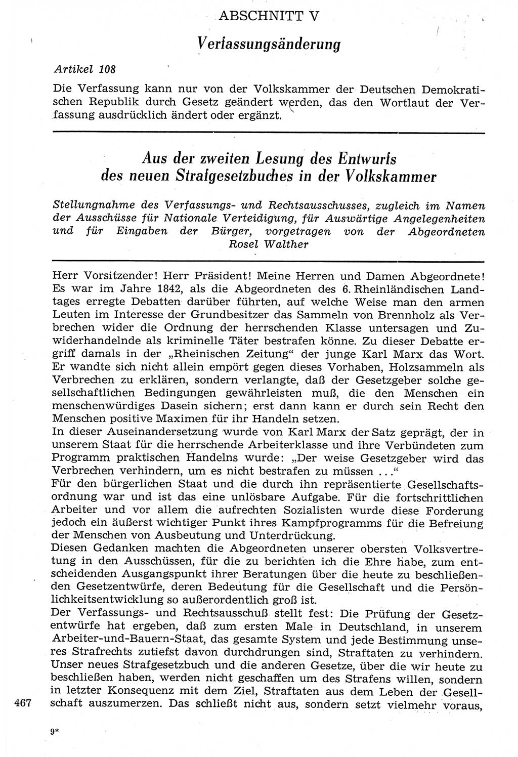 Staat und Recht (StuR), 17. Jahrgang [Deutsche Demokratische Republik (DDR)] 1968, Seite 467 (StuR DDR 1968, S. 467)