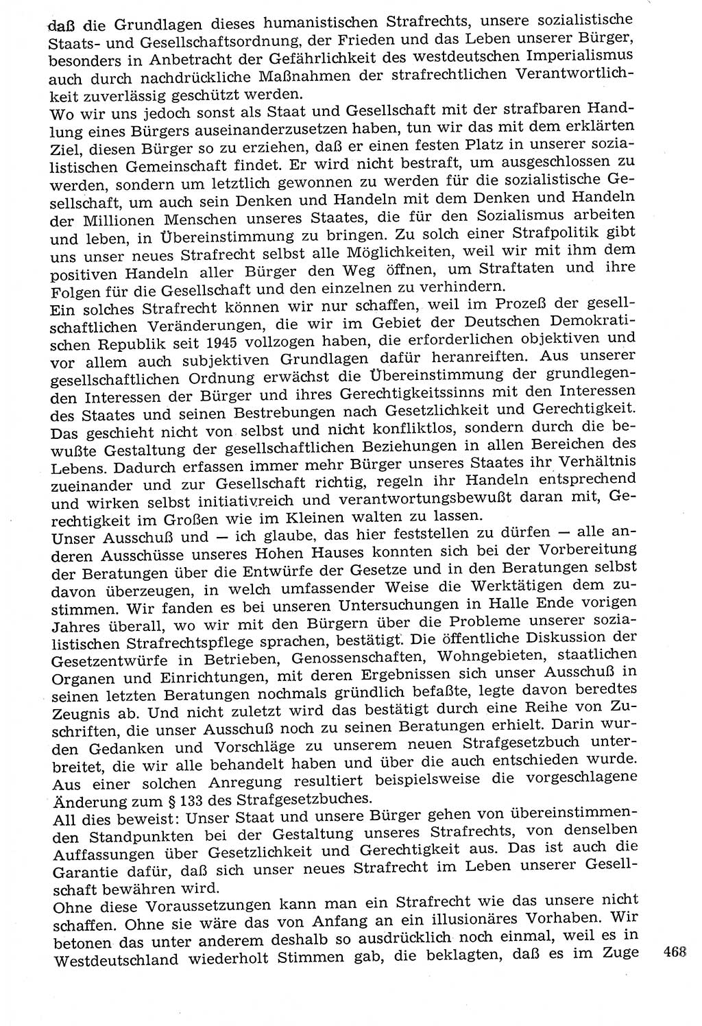 Staat und Recht (StuR), 17. Jahrgang [Deutsche Demokratische Republik (DDR)] 1968, Seite 468 (StuR DDR 1968, S. 468)
