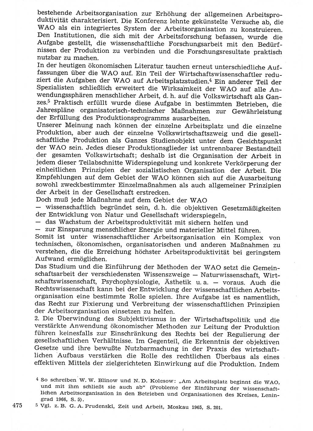Staat und Recht (StuR), 17. Jahrgang [Deutsche Demokratische Republik (DDR)] 1968, Seite 475 (StuR DDR 1968, S. 475)