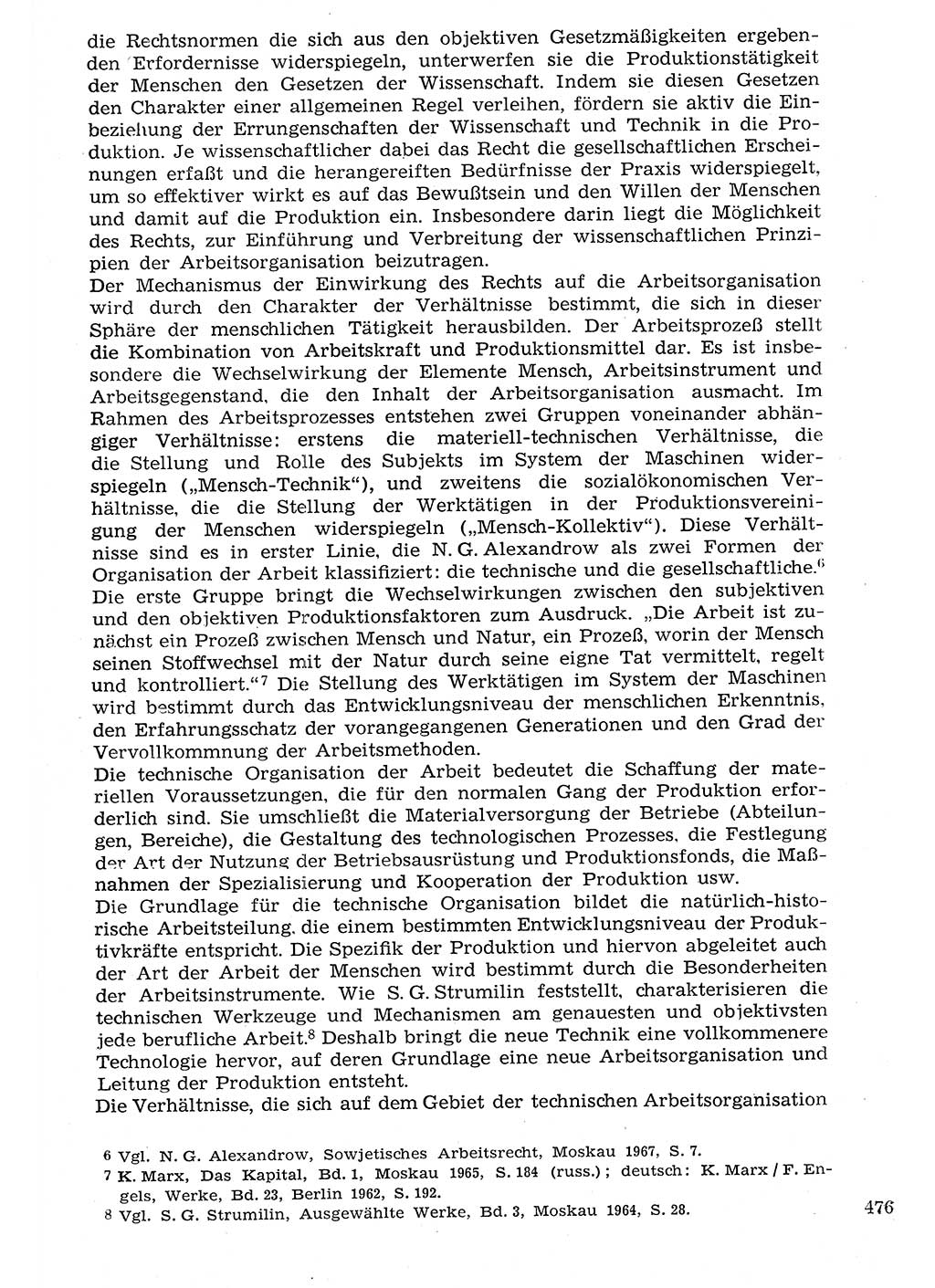 Staat und Recht (StuR), 17. Jahrgang [Deutsche Demokratische Republik (DDR)] 1968, Seite 476 (StuR DDR 1968, S. 476)