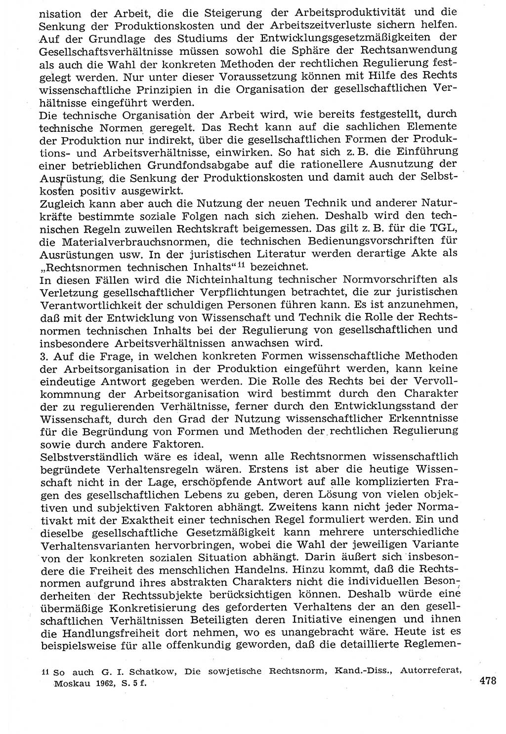Staat und Recht (StuR), 17. Jahrgang [Deutsche Demokratische Republik (DDR)] 1968, Seite 478 (StuR DDR 1968, S. 478)