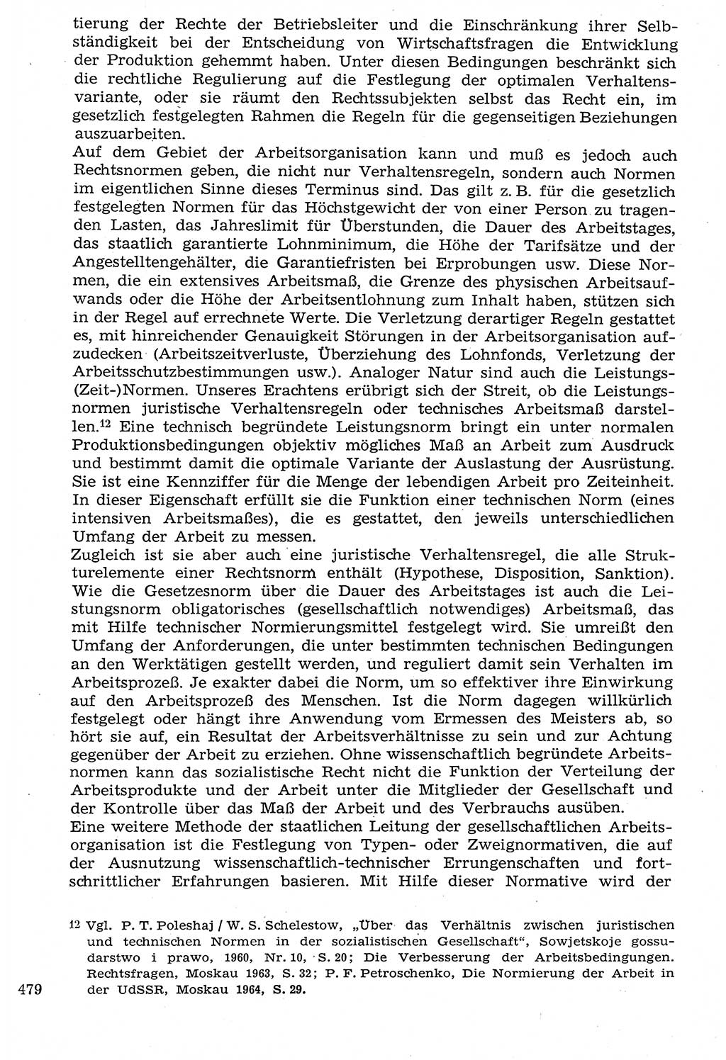 Staat und Recht (StuR), 17. Jahrgang [Deutsche Demokratische Republik (DDR)] 1968, Seite 479 (StuR DDR 1968, S. 479)