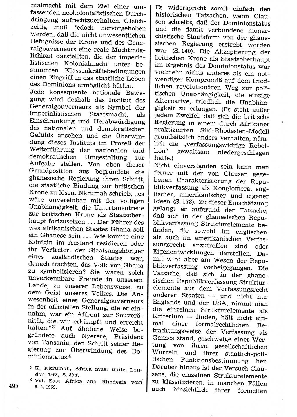Staat und Recht (StuR), 17. Jahrgang [Deutsche Demokratische Republik (DDR)] 1968, Seite 495 (StuR DDR 1968, S. 495)