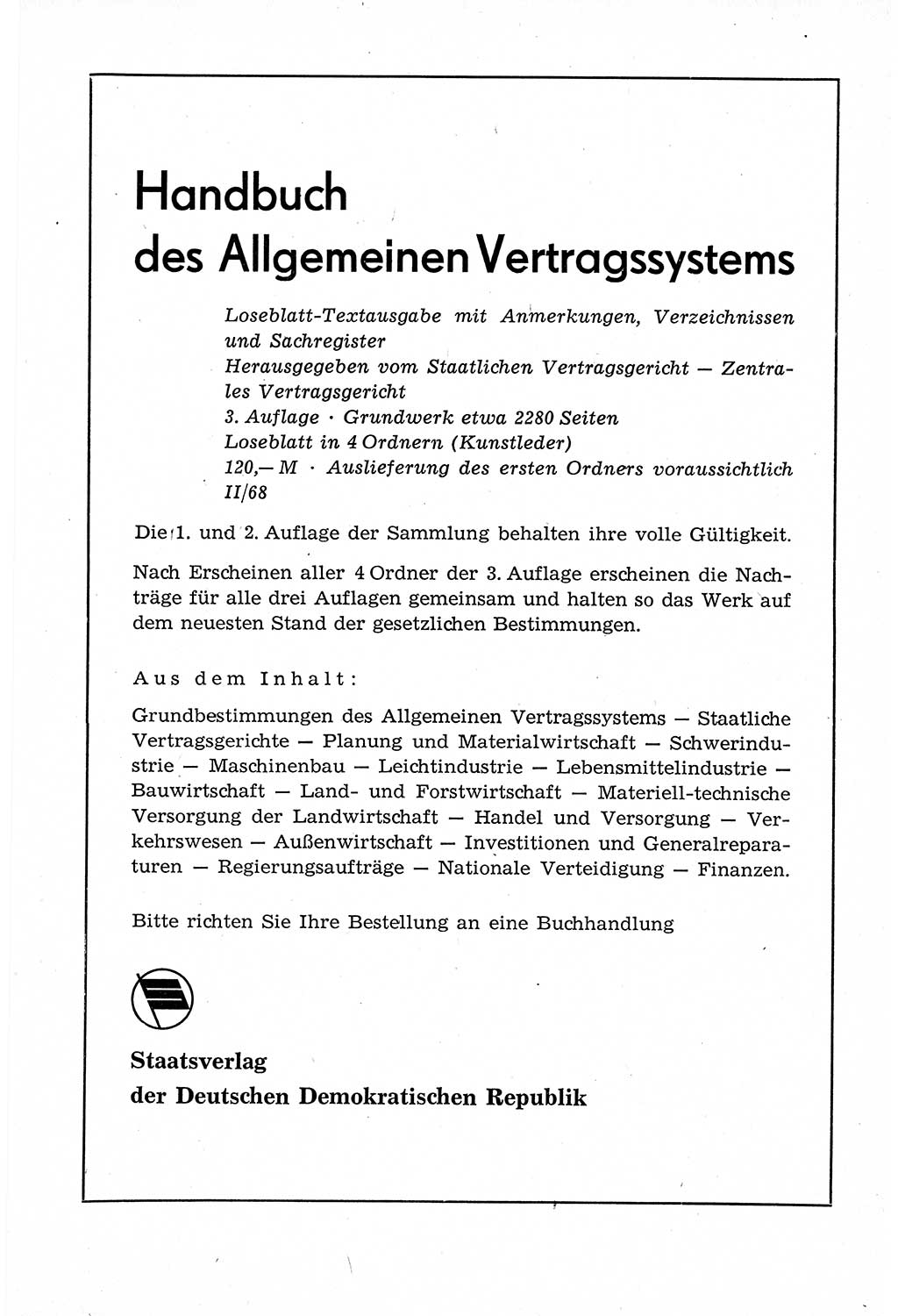 Staat und Recht (StuR), 17. Jahrgang [Deutsche Demokratische Republik (DDR)] 1968, Seite 527 (StuR DDR 1968, S. 527)