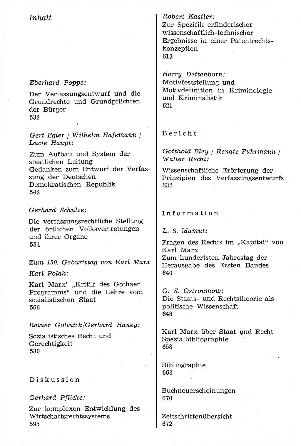 Staat und Recht (StuR), 17. Jahrgang [Deutsche Demokratische Republik (DDR)] 1968, Seite 531 (StuR DDR 1968, S. 531)