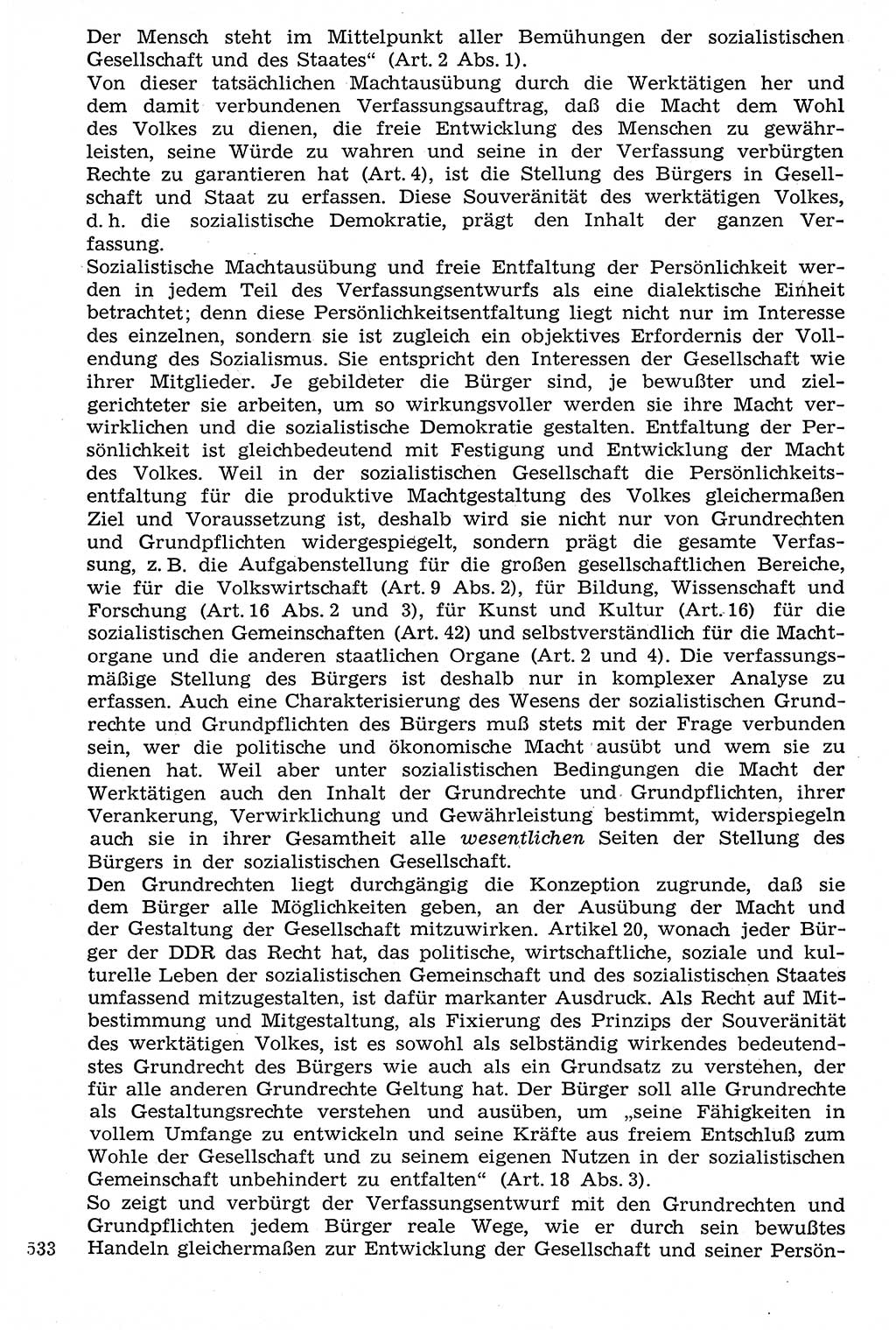 Staat und Recht (StuR), 17. Jahrgang [Deutsche Demokratische Republik (DDR)] 1968, Seite 533 (StuR DDR 1968, S. 533)