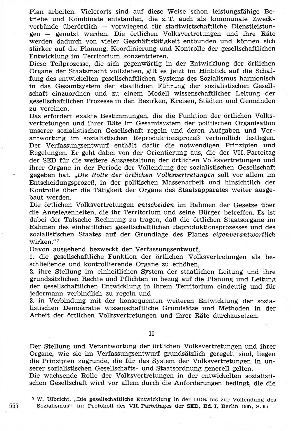 Staat und Recht (StuR), 17. Jahrgang [Deutsche Demokratische Republik (DDR)] 1968, Seite 557 (StuR DDR 1968, S. 557)