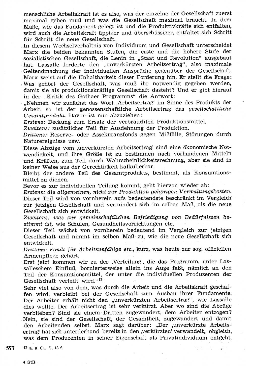 Staat und Recht (StuR), 17. Jahrgang [Deutsche Demokratische Republik (DDR)] 1968, Seite 577 (StuR DDR 1968, S. 577)
