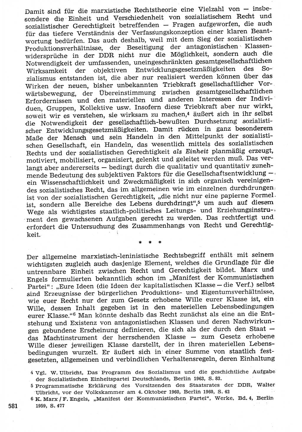 Staat und Recht (StuR), 17. Jahrgang [Deutsche Demokratische Republik (DDR)] 1968, Seite 581 (StuR DDR 1968, S. 581)