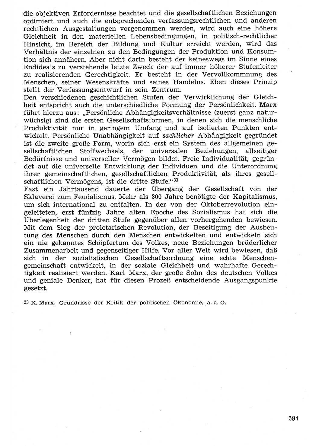 Staat und Recht (StuR), 17. Jahrgang [Deutsche Demokratische Republik (DDR)] 1968, Seite 594 (StuR DDR 1968, S. 594)