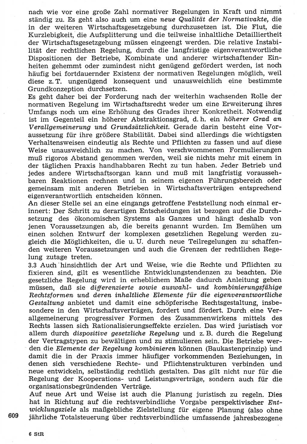 Staat und Recht (StuR), 17. Jahrgang [Deutsche Demokratische Republik (DDR)] 1968, Seite 609 (StuR DDR 1968, S. 609)