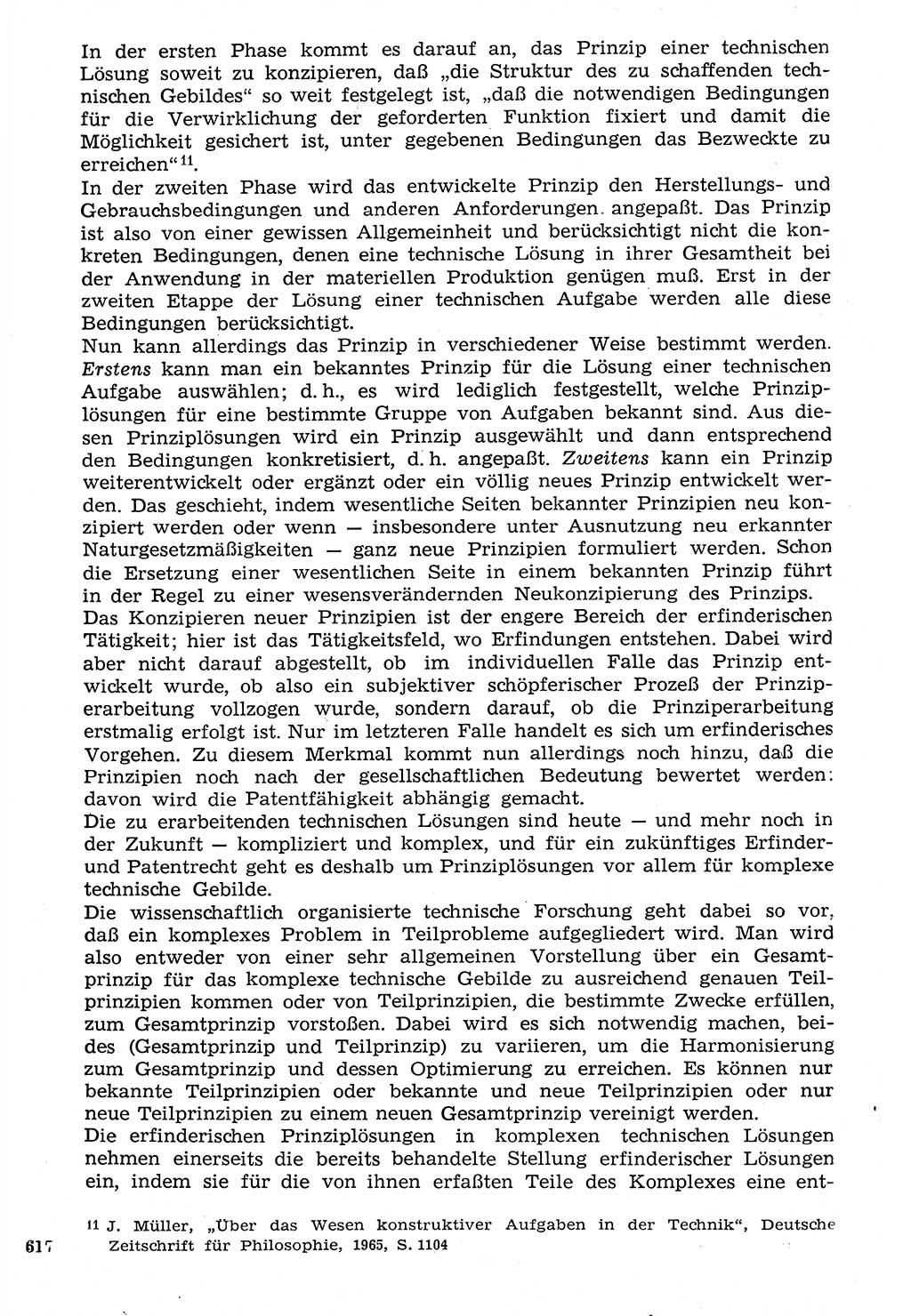 Staat und Recht (StuR), 17. Jahrgang [Deutsche Demokratische Republik (DDR)] 1968, Seite 617 (StuR DDR 1968, S. 617)