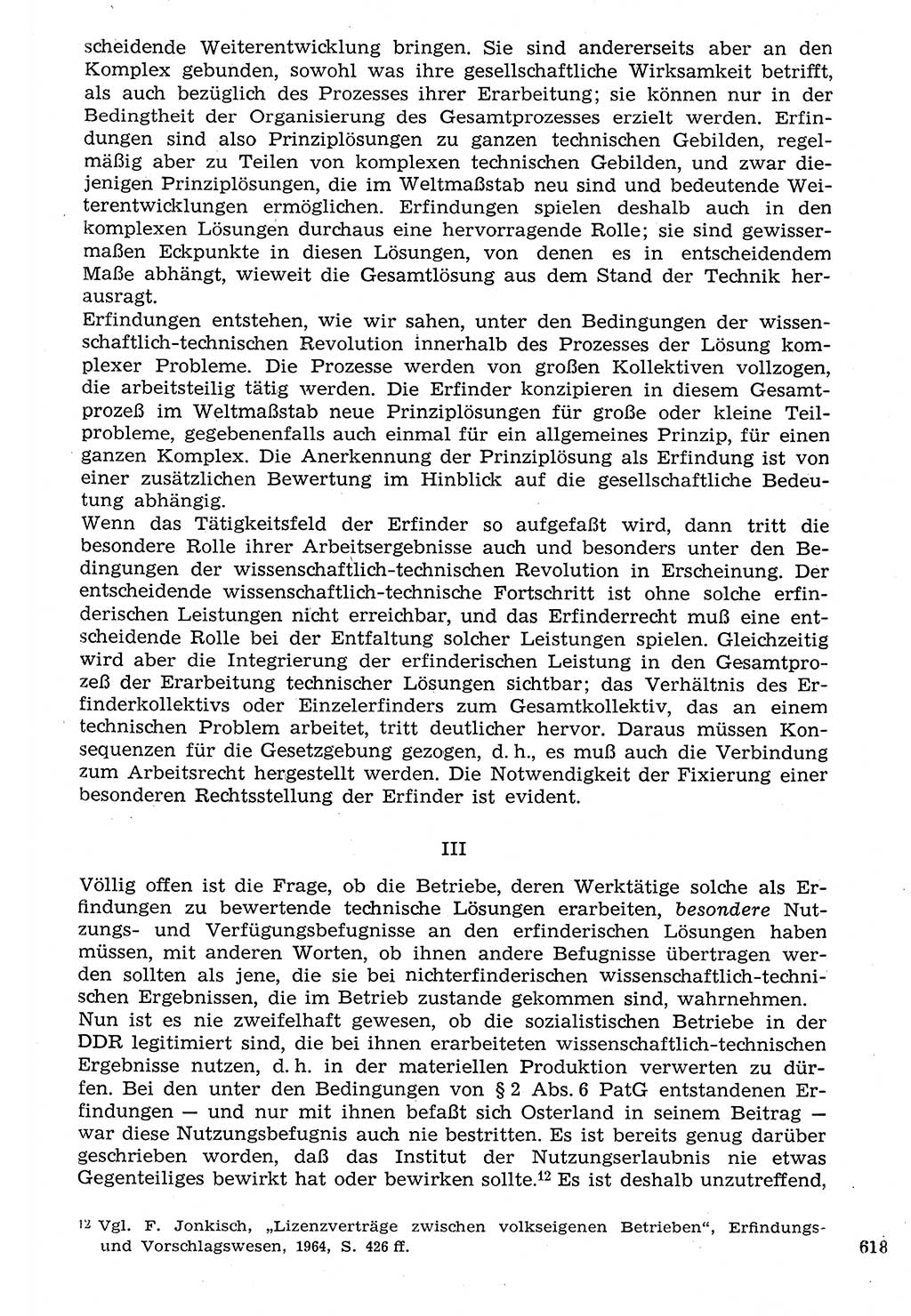 Staat und Recht (StuR), 17. Jahrgang [Deutsche Demokratische Republik (DDR)] 1968, Seite 618 (StuR DDR 1968, S. 618)