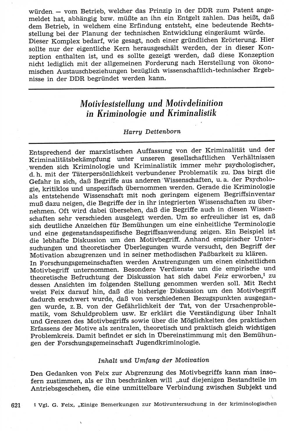 Staat und Recht (StuR), 17. Jahrgang [Deutsche Demokratische Republik (DDR)] 1968, Seite 621 (StuR DDR 1968, S. 621)