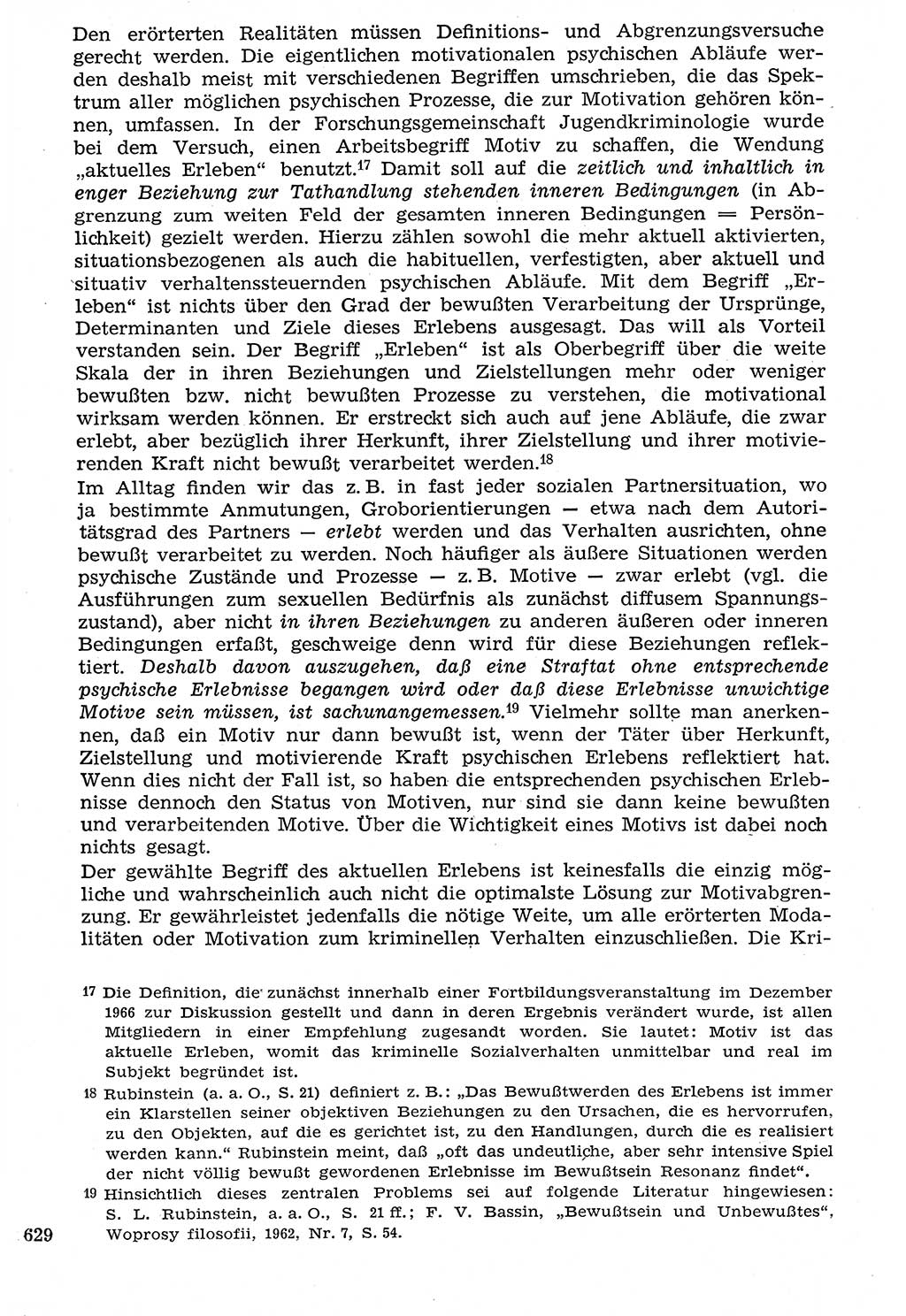 Staat und Recht (StuR), 17. Jahrgang [Deutsche Demokratische Republik (DDR)] 1968, Seite 629 (StuR DDR 1968, S. 629)