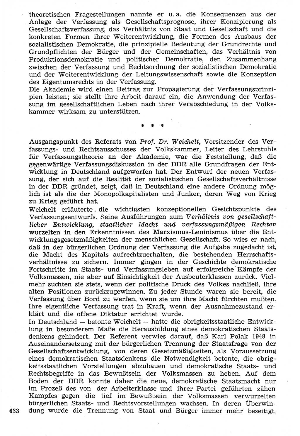 Staat und Recht (StuR), 17. Jahrgang [Deutsche Demokratische Republik (DDR)] 1968, Seite 633 (StuR DDR 1968, S. 633)