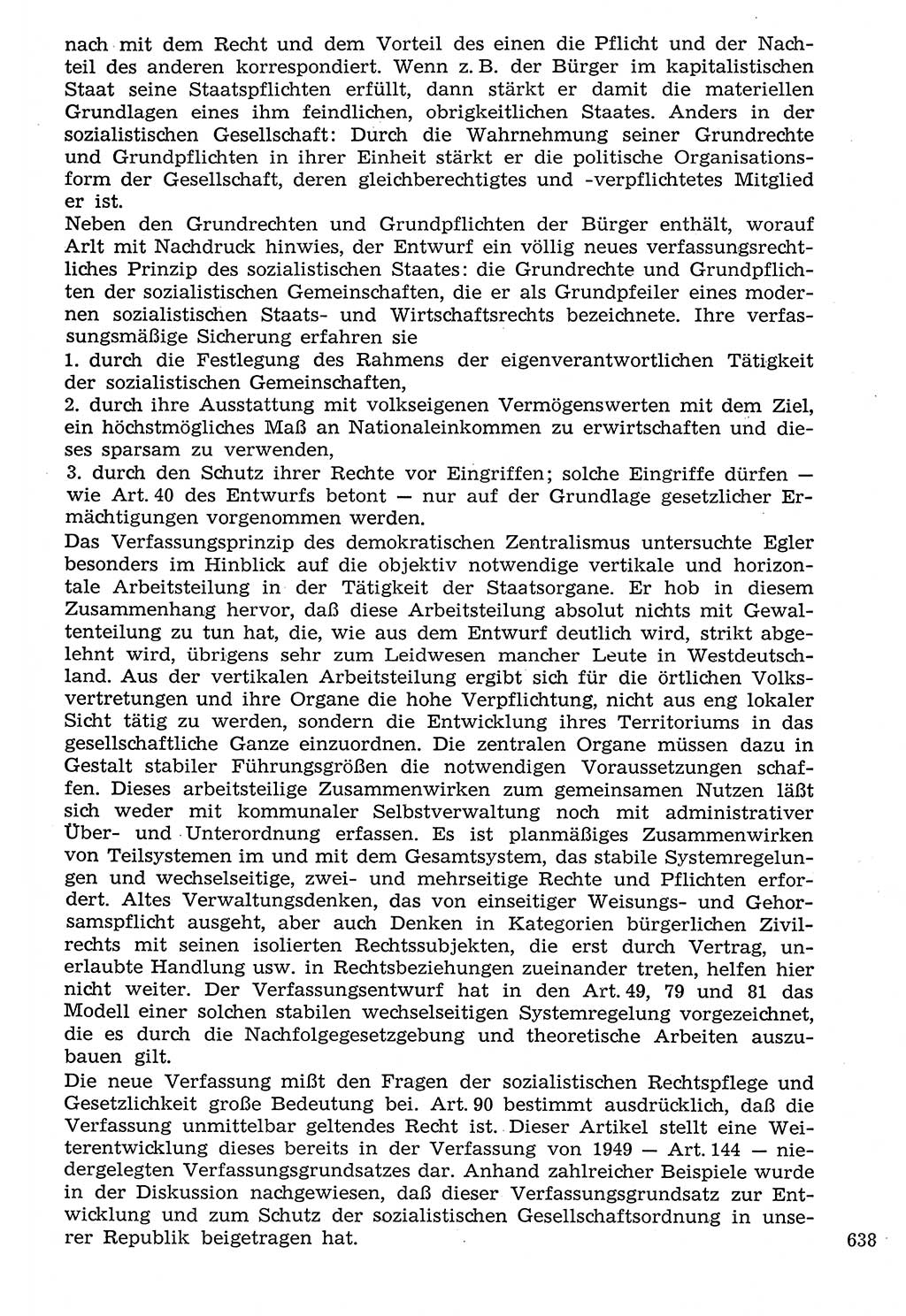 Staat und Recht (StuR), 17. Jahrgang [Deutsche Demokratische Republik (DDR)] 1968, Seite 638 (StuR DDR 1968, S. 638)