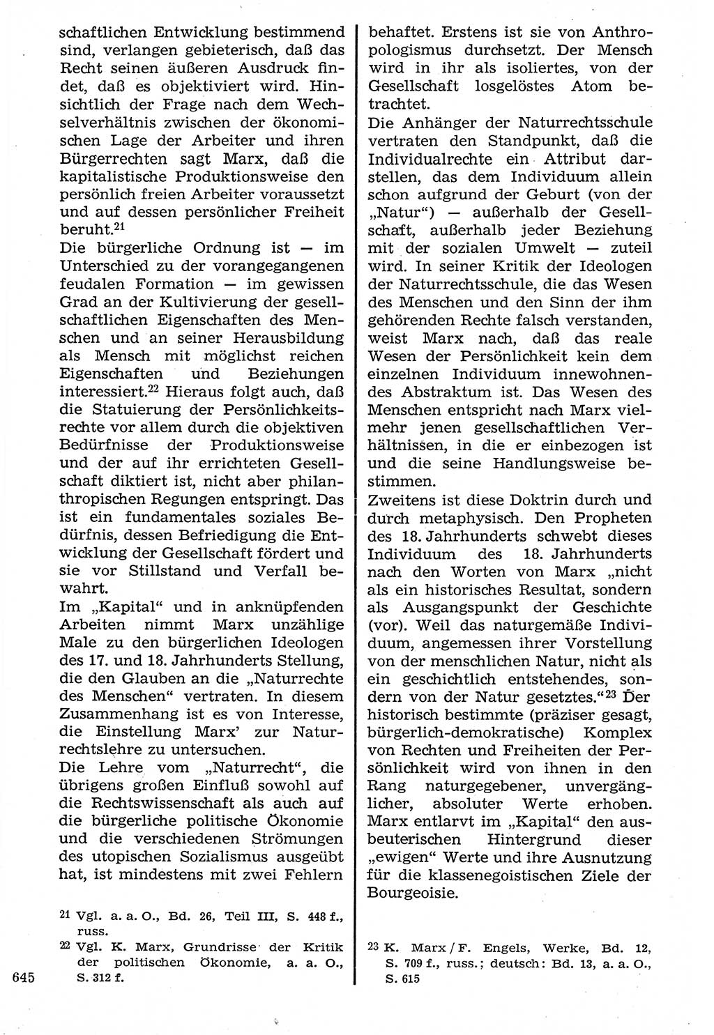 Staat und Recht (StuR), 17. Jahrgang [Deutsche Demokratische Republik (DDR)] 1968, Seite 645 (StuR DDR 1968, S. 645)