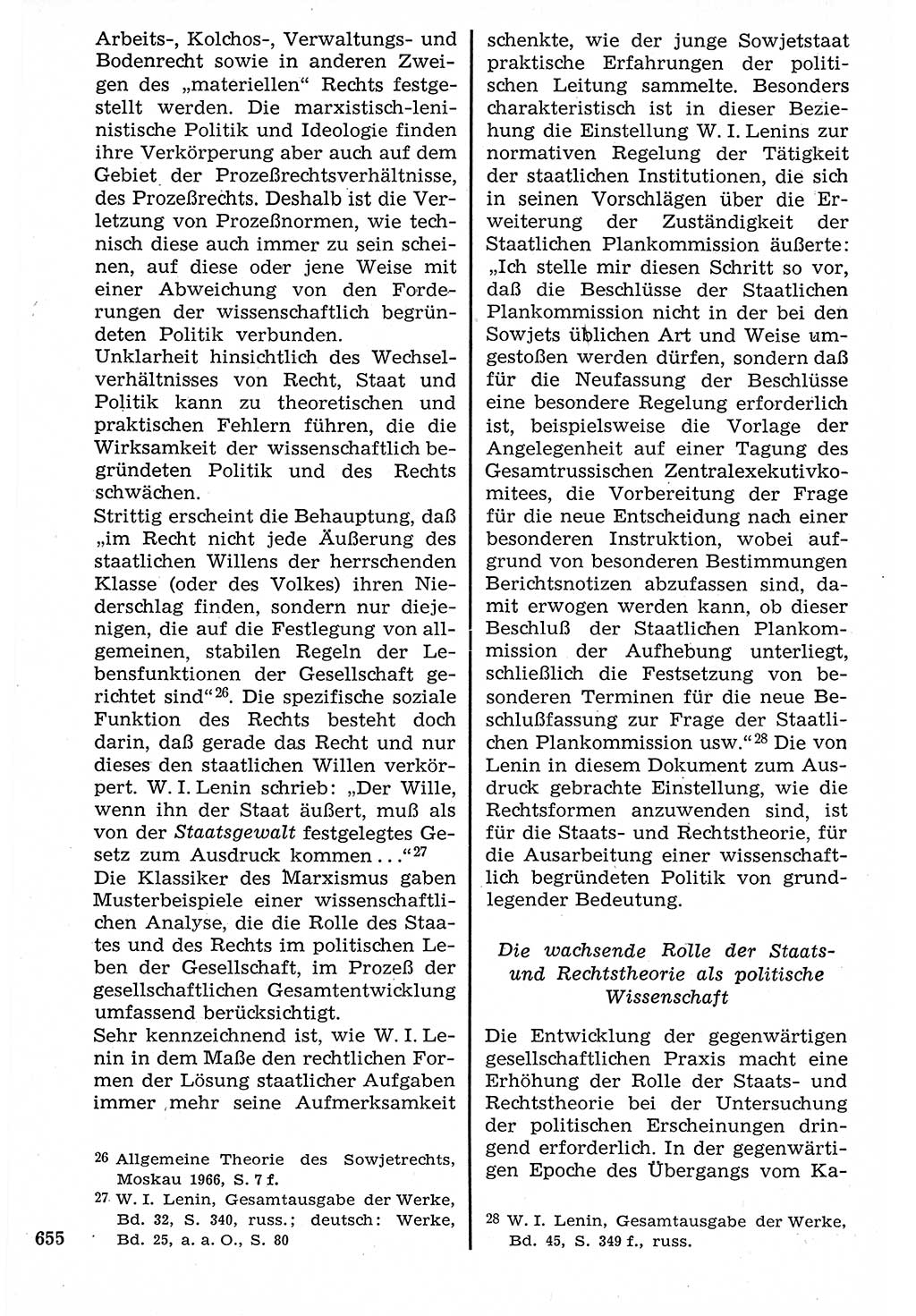 Staat und Recht (StuR), 17. Jahrgang [Deutsche Demokratische Republik (DDR)] 1968, Seite 655 (StuR DDR 1968, S. 655)