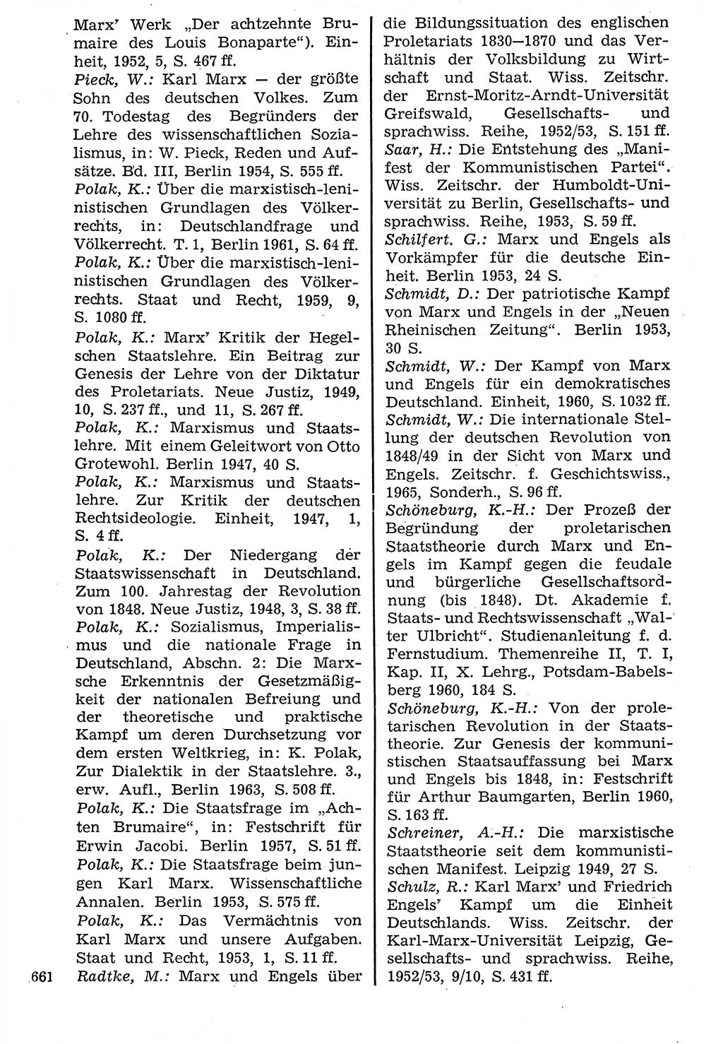 Staat und Recht (StuR), 17. Jahrgang [Deutsche Demokratische Republik (DDR)] 1968, Seite 661 (StuR DDR 1968, S. 661)