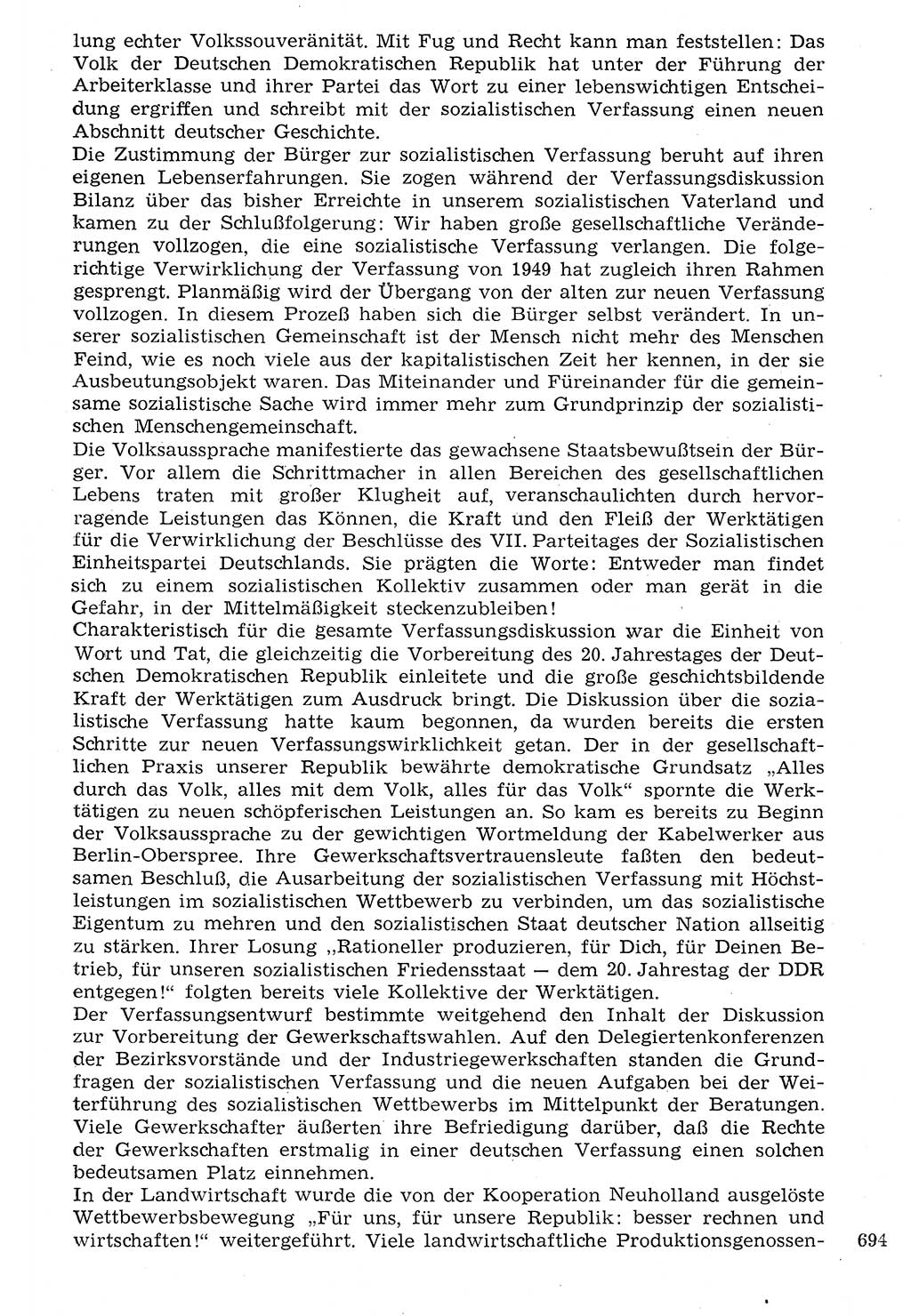 Staat und Recht (StuR), 17. Jahrgang [Deutsche Demokratische Republik (DDR)] 1968, Seite 694 (StuR DDR 1968, S. 694)