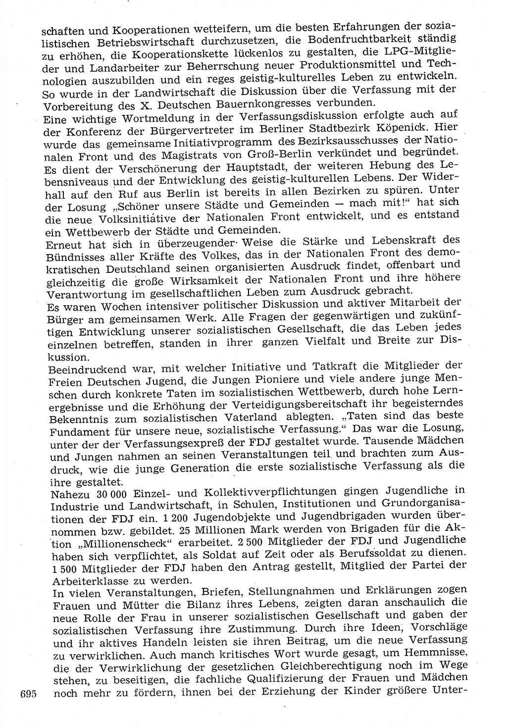 Staat und Recht (StuR), 17. Jahrgang [Deutsche Demokratische Republik (DDR)] 1968, Seite 695 (StuR DDR 1968, S. 695)