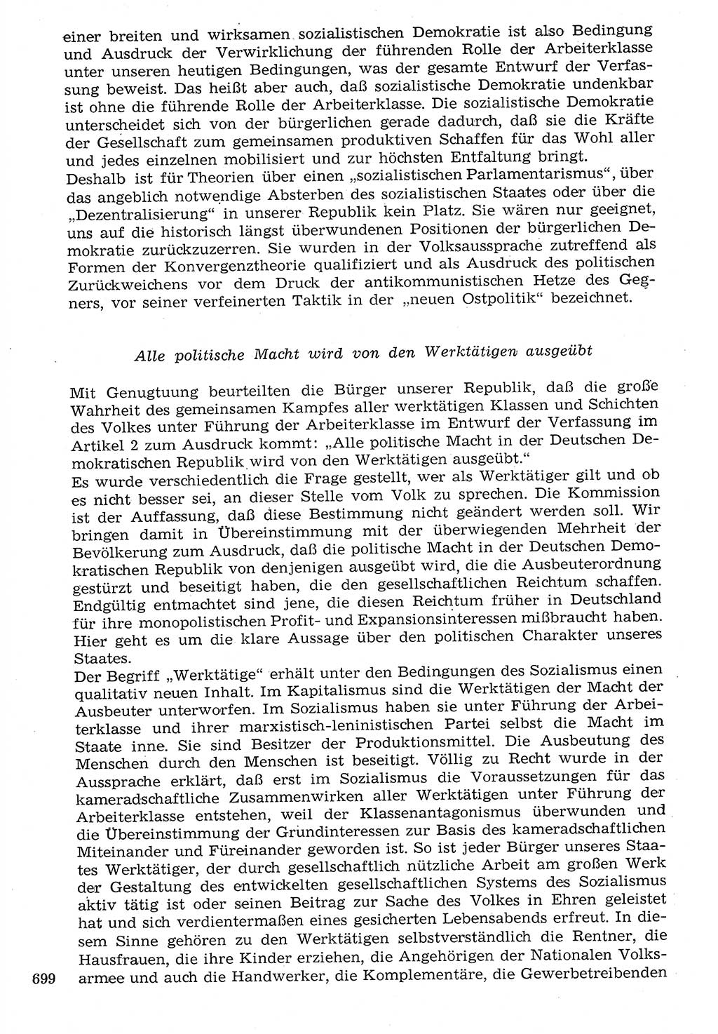 Staat und Recht (StuR), 17. Jahrgang [Deutsche Demokratische Republik (DDR)] 1968, Seite 699 (StuR DDR 1968, S. 699)