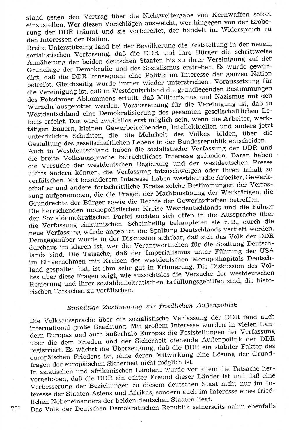 Staat und Recht (StuR), 17. Jahrgang [Deutsche Demokratische Republik (DDR)] 1968, Seite 701 (StuR DDR 1968, S. 701)