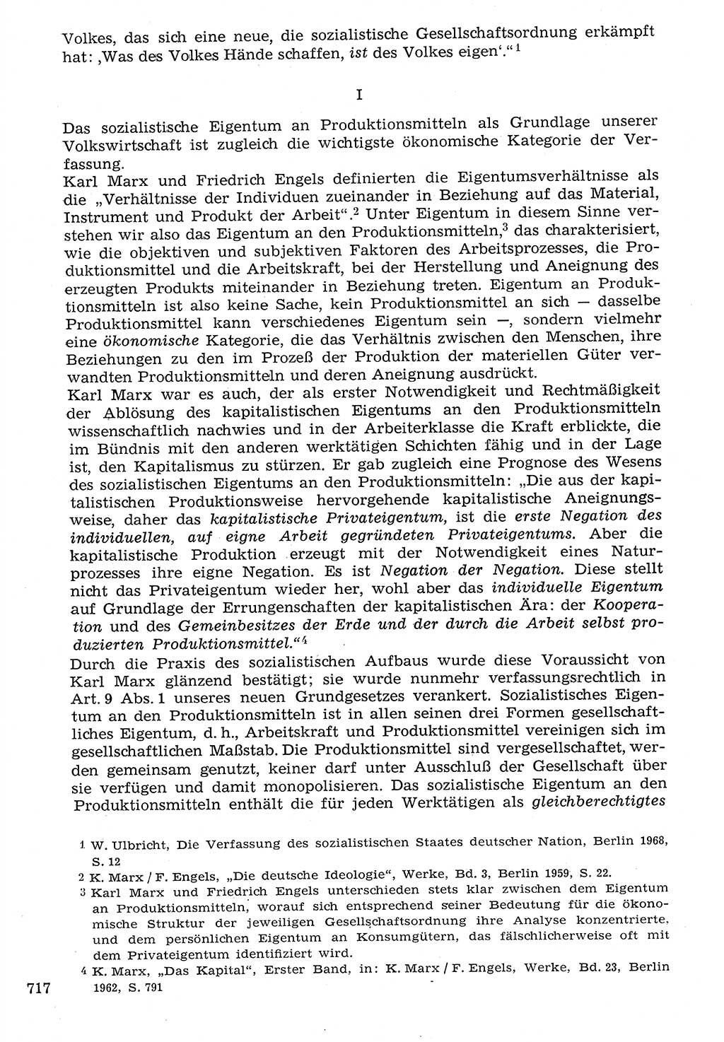 Staat und Recht (StuR), 17. Jahrgang [Deutsche Demokratische Republik (DDR)] 1968, Seite 717 (StuR DDR 1968, S. 717)