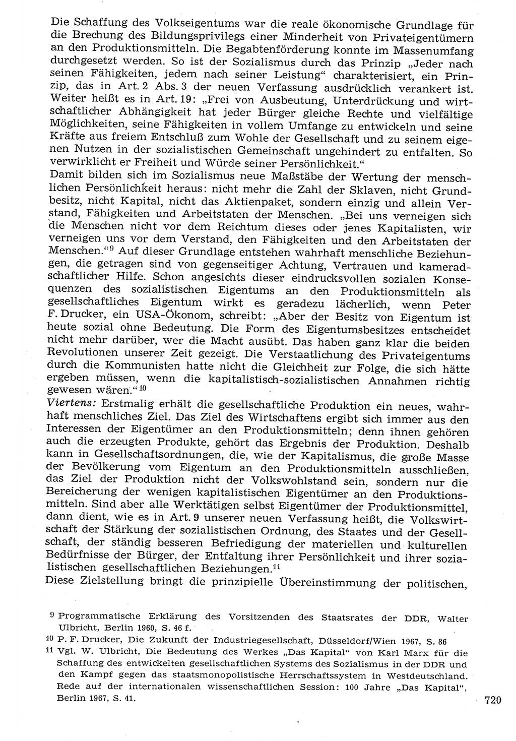 Staat und Recht (StuR), 17. Jahrgang [Deutsche Demokratische Republik (DDR)] 1968, Seite 720 (StuR DDR 1968, S. 720)