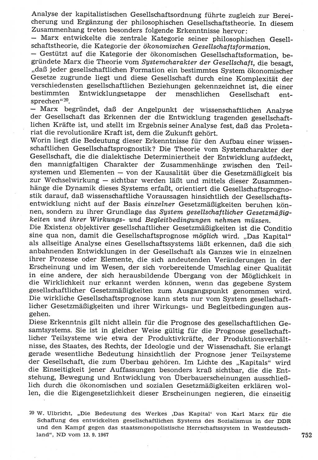 Staat und Recht (StuR), 17. Jahrgang [Deutsche Demokratische Republik (DDR)] 1968, Seite 752 (StuR DDR 1968, S. 752)
