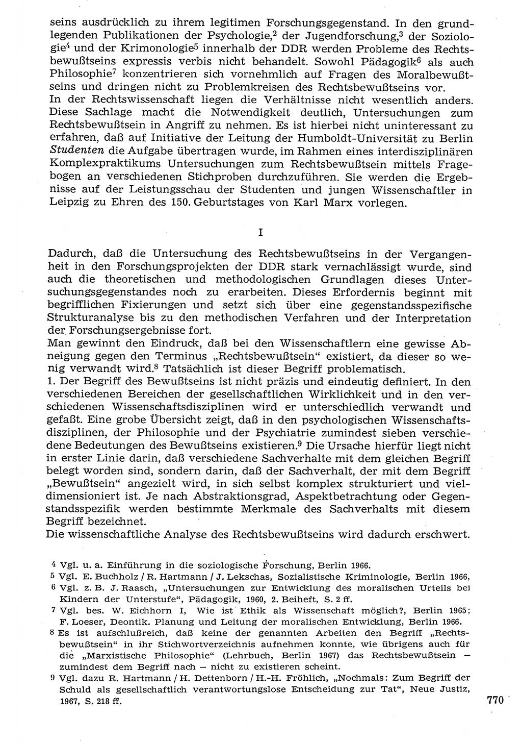 Staat und Recht (StuR), 17. Jahrgang [Deutsche Demokratische Republik (DDR)] 1968, Seite 770 (StuR DDR 1968, S. 770)