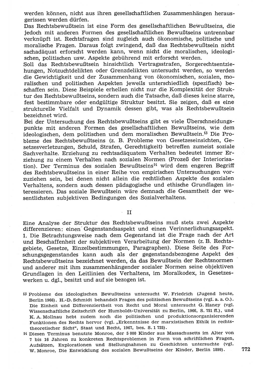 Staat und Recht (StuR), 17. Jahrgang [Deutsche Demokratische Republik (DDR)] 1968, Seite 772 (StuR DDR 1968, S. 772)