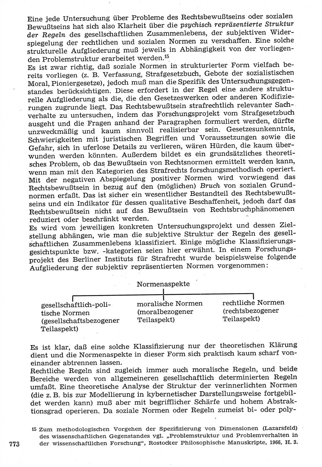 Staat und Recht (StuR), 17. Jahrgang [Deutsche Demokratische Republik (DDR)] 1968, Seite 773 (StuR DDR 1968, S. 773)