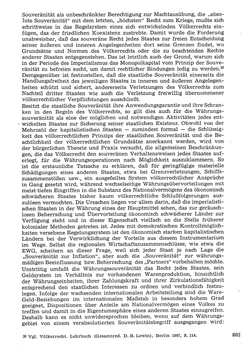 Staat und Recht (StuR), 17. Jahrgang [Deutsche Demokratische Republik (DDR)] 1968, Seite 802 (StuR DDR 1968, S. 802)