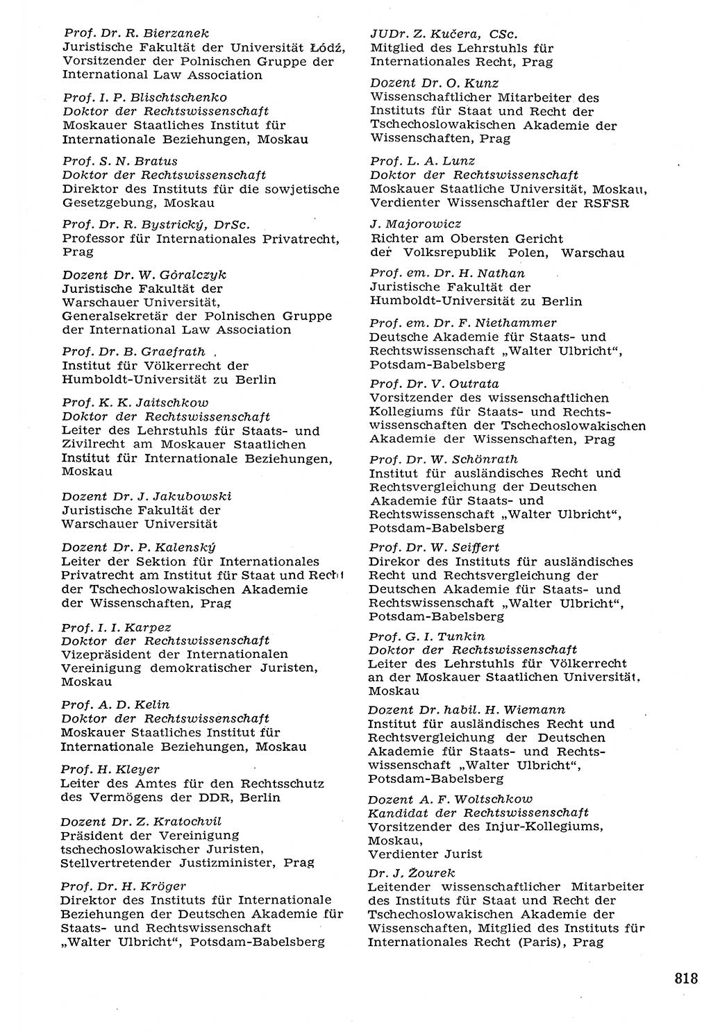 Staat und Recht (StuR), 17. Jahrgang [Deutsche Demokratische Republik (DDR)] 1968, Seite 818 (StuR DDR 1968, S. 818)