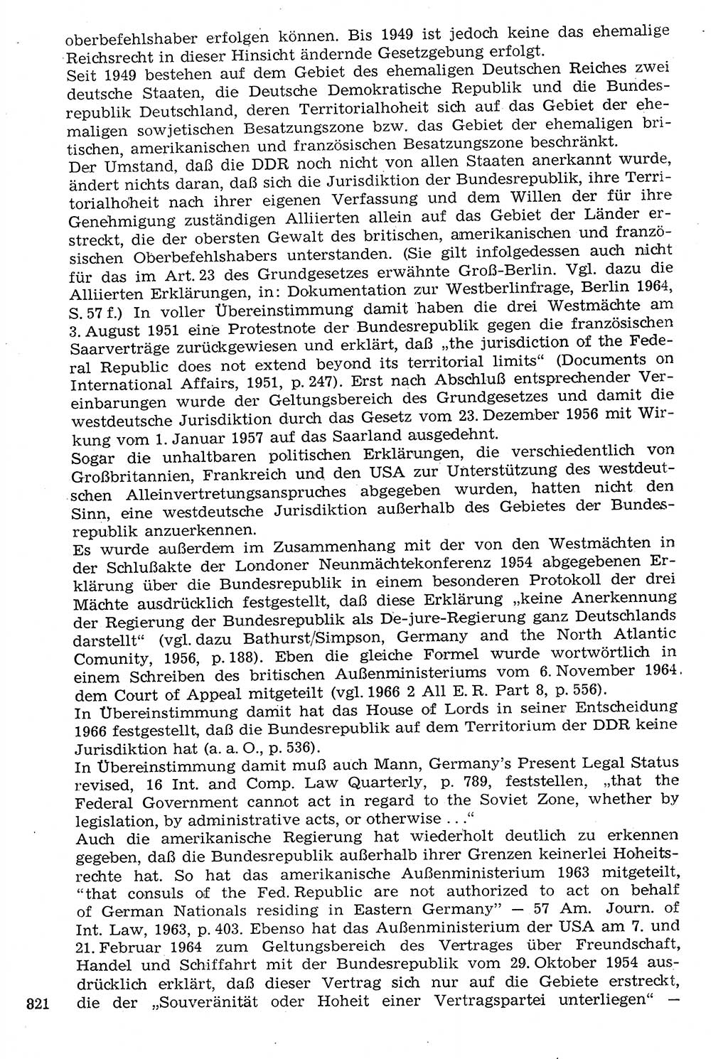 Staat und Recht (StuR), 17. Jahrgang [Deutsche Demokratische Republik (DDR)] 1968, Seite 821 (StuR DDR 1968, S. 821)