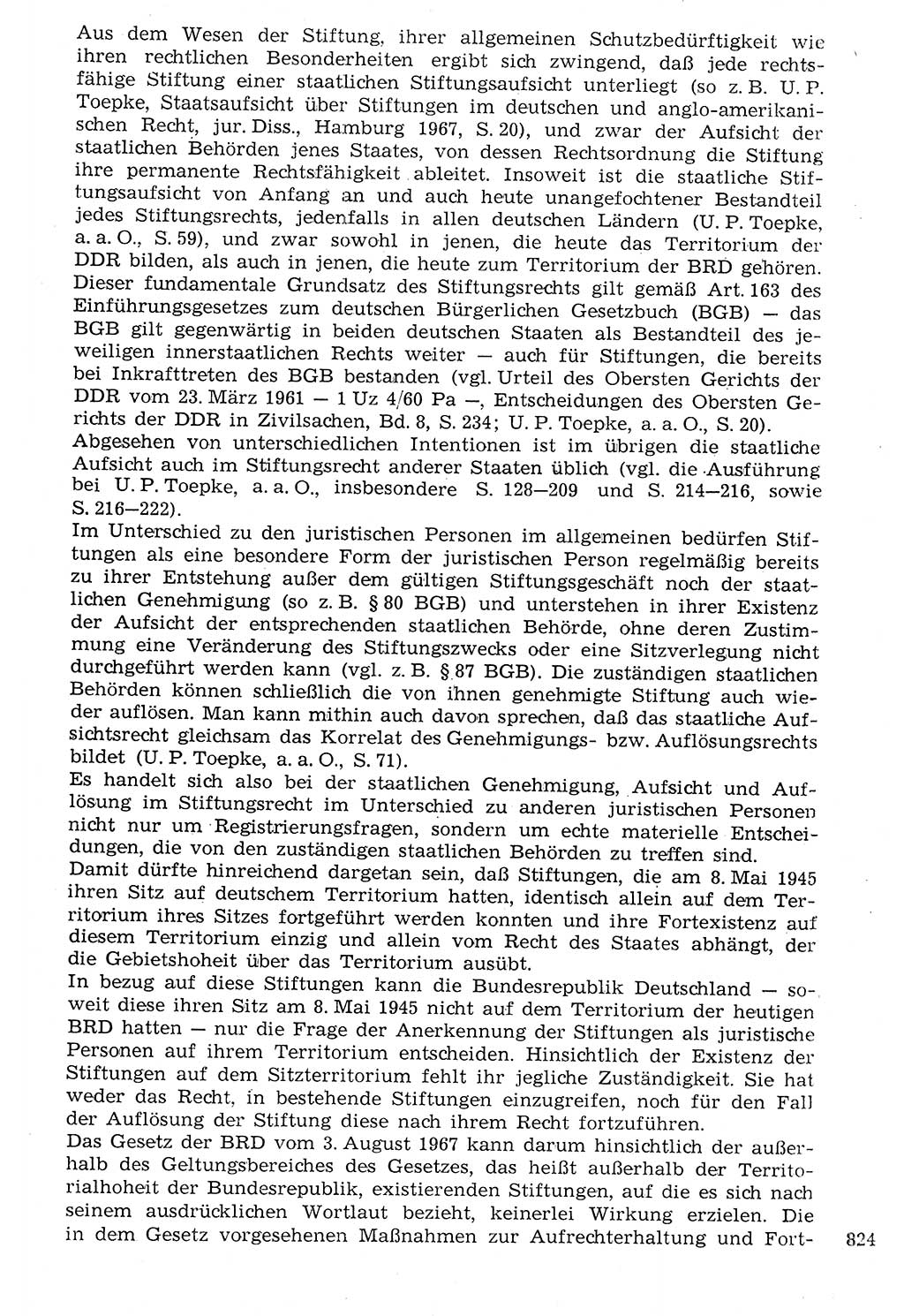 Staat und Recht (StuR), 17. Jahrgang [Deutsche Demokratische Republik (DDR)] 1968, Seite 824 (StuR DDR 1968, S. 824)