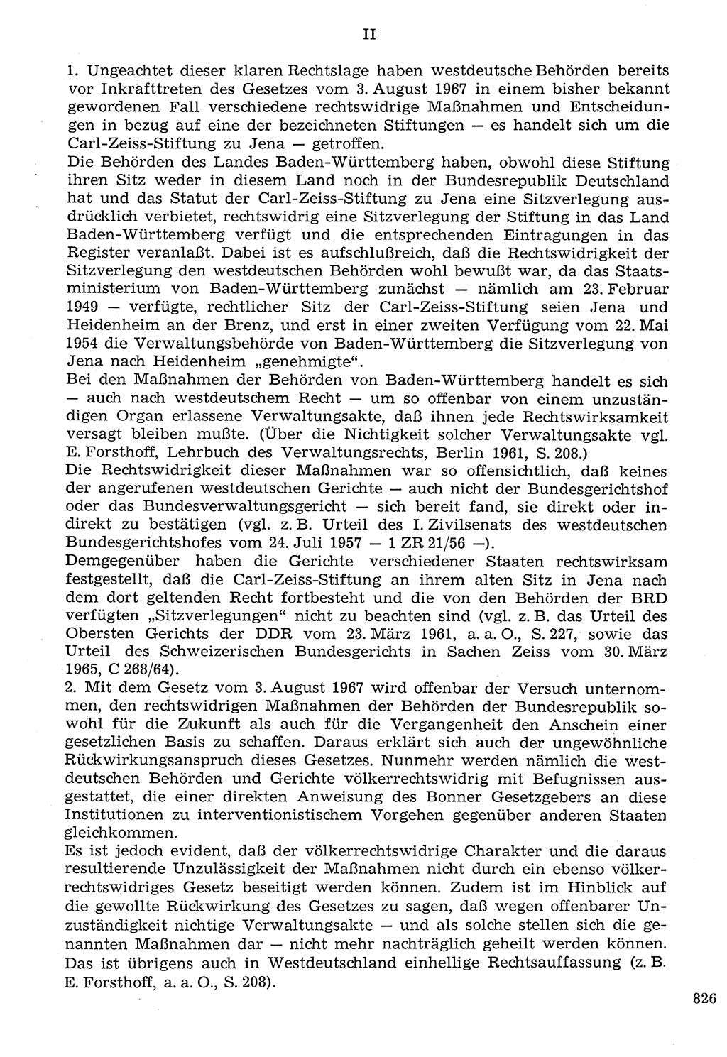 Staat und Recht (StuR), 17. Jahrgang [Deutsche Demokratische Republik (DDR)] 1968, Seite 826 (StuR DDR 1968, S. 826)
