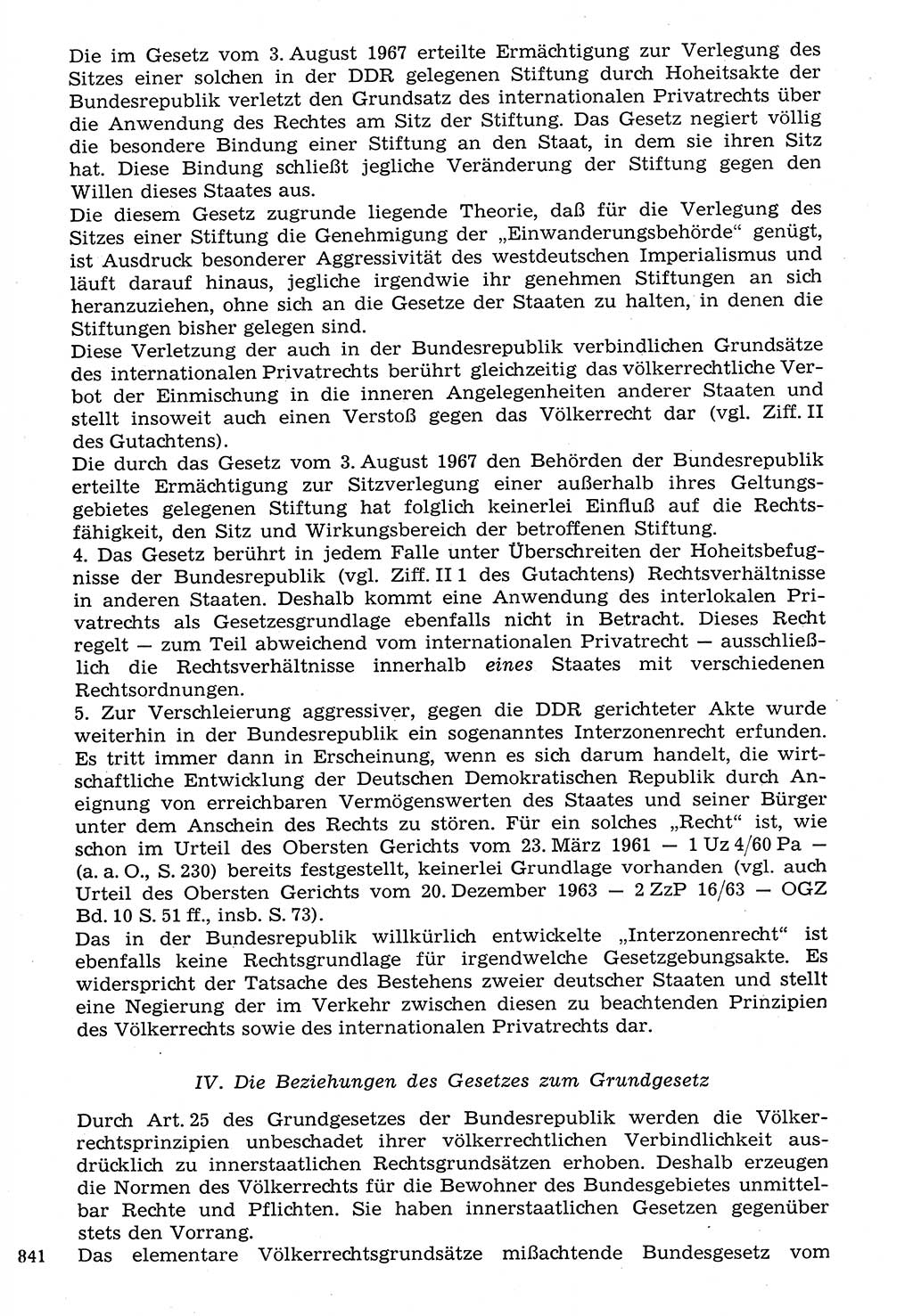 Staat und Recht (StuR), 17. Jahrgang [Deutsche Demokratische Republik (DDR)] 1968, Seite 841 (StuR DDR 1968, S. 841)