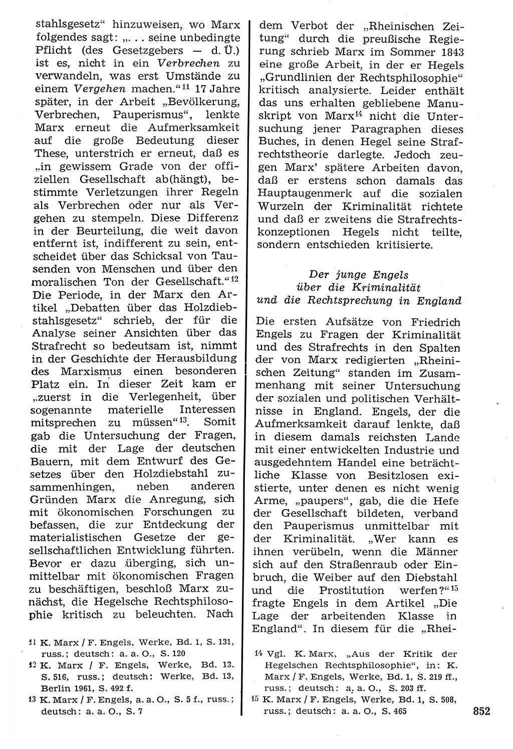 Staat und Recht (StuR), 17. Jahrgang [Deutsche Demokratische Republik (DDR)] 1968, Seite 852 (StuR DDR 1968, S. 852)