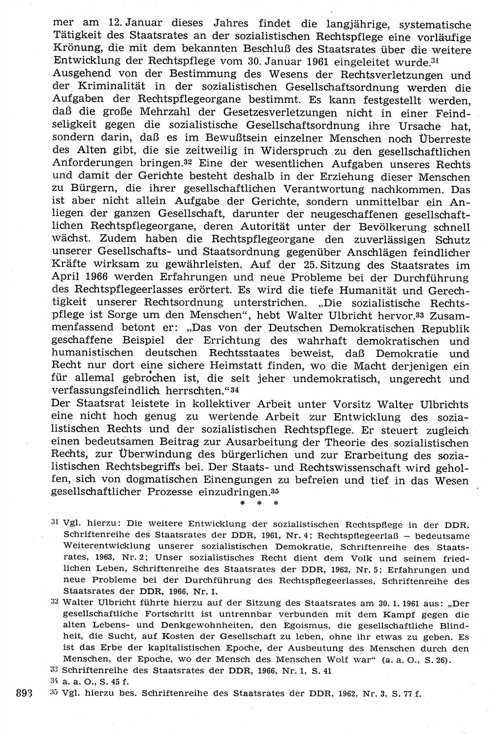 Staat und Recht (StuR), 17. Jahrgang [Deutsche Demokratische Republik (DDR)] 1968, Seite 893 (StuR DDR 1968, S. 893)