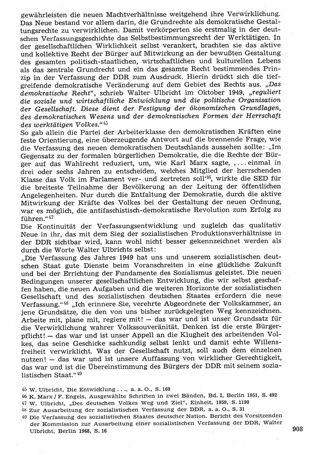 Staat und Recht (StuR), 17. Jahrgang [Deutsche Demokratische Republik (DDR)] 1968, Seite 908 (StuR DDR 1968, S. 908)