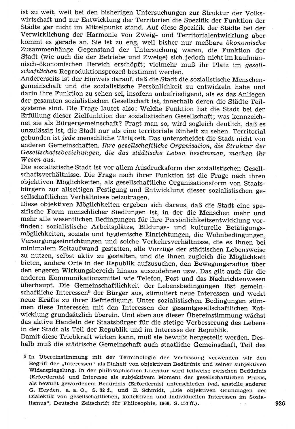 Staat und Recht (StuR), 17. Jahrgang [Deutsche Demokratische Republik (DDR)] 1968, Seite 926 (StuR DDR 1968, S. 926)