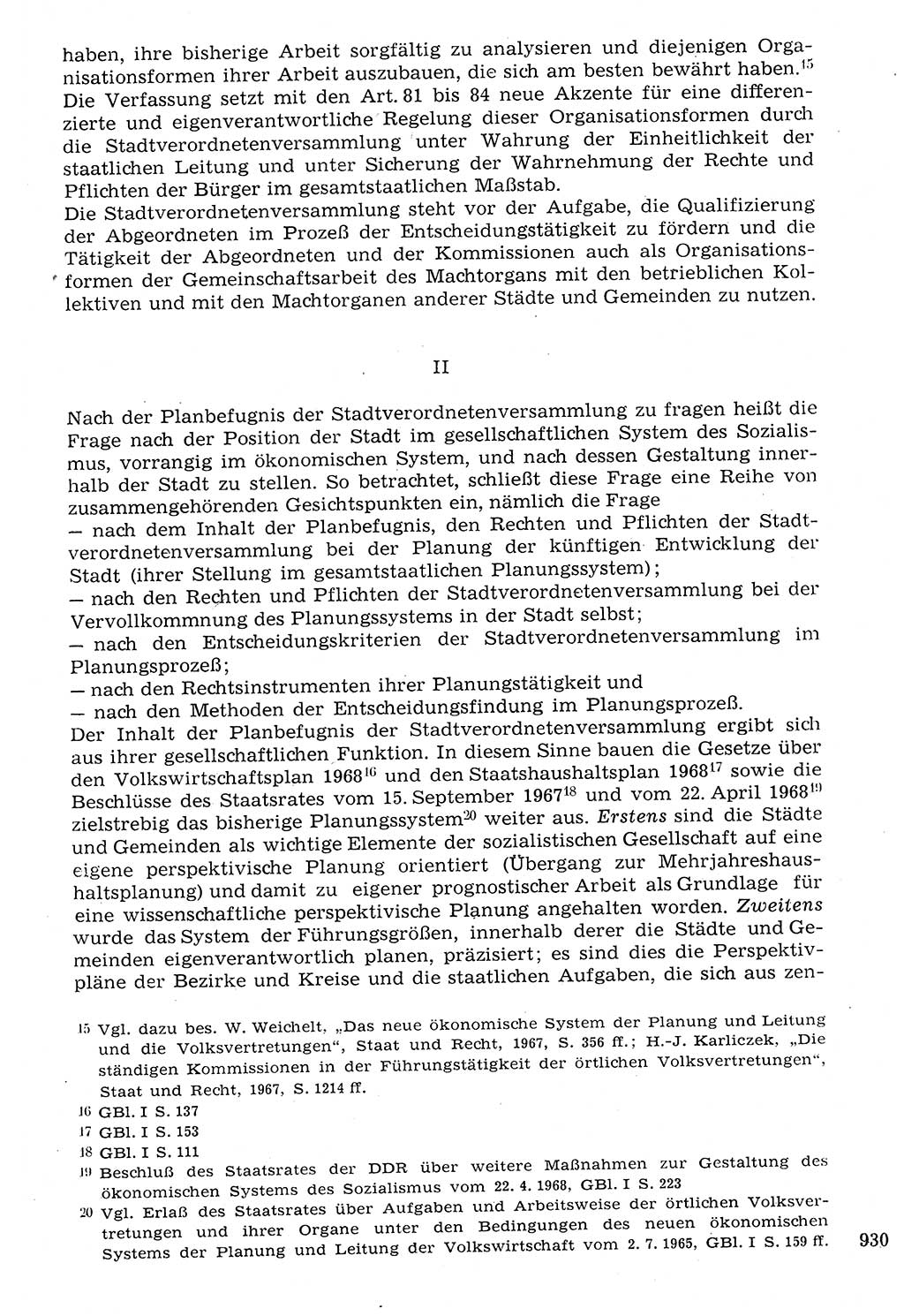 Staat und Recht (StuR), 17. Jahrgang [Deutsche Demokratische Republik (DDR)] 1968, Seite 930 (StuR DDR 1968, S. 930)