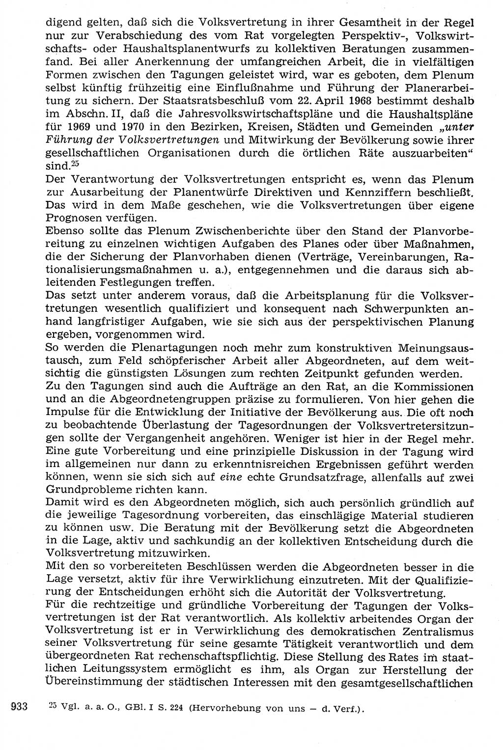 Staat und Recht (StuR), 17. Jahrgang [Deutsche Demokratische Republik (DDR)] 1968, Seite 933 (StuR DDR 1968, S. 933)