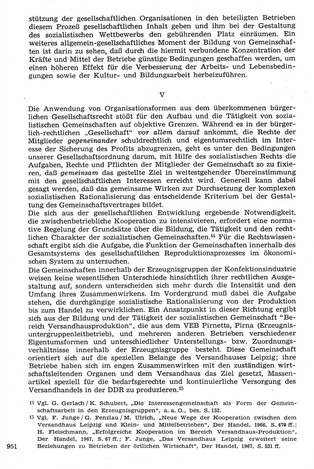 Staat und Recht (StuR), 17. Jahrgang [Deutsche Demokratische Republik (DDR)] 1968, Seite 951 (StuR DDR 1968, S. 951)