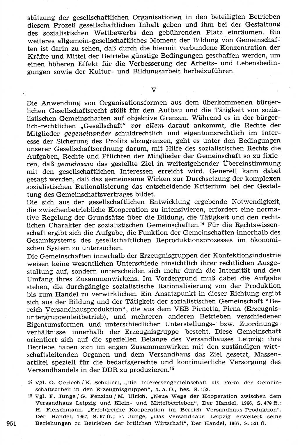 Staat und Recht (StuR), 17. Jahrgang [Deutsche Demokratische Republik (DDR)] 1968, Seite 951 (StuR DDR 1968, S. 951)