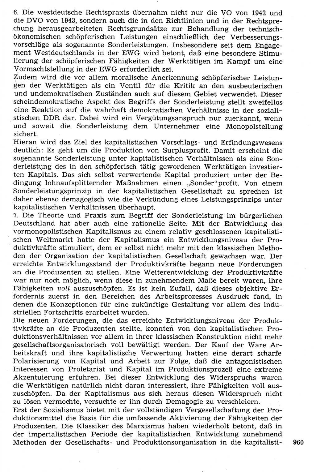 Staat und Recht (StuR), 17. Jahrgang [Deutsche Demokratische Republik (DDR)] 1968, Seite 960 (StuR DDR 1968, S. 960)