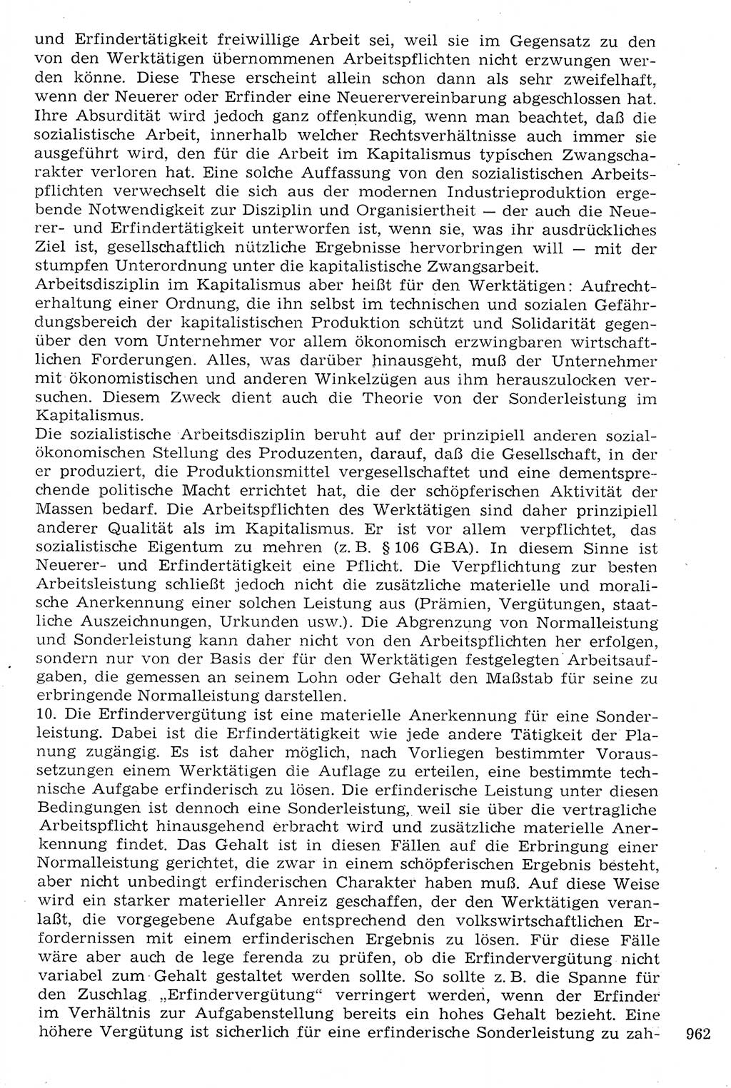 Staat und Recht (StuR), 17. Jahrgang [Deutsche Demokratische Republik (DDR)] 1968, Seite 962 (StuR DDR 1968, S. 962)